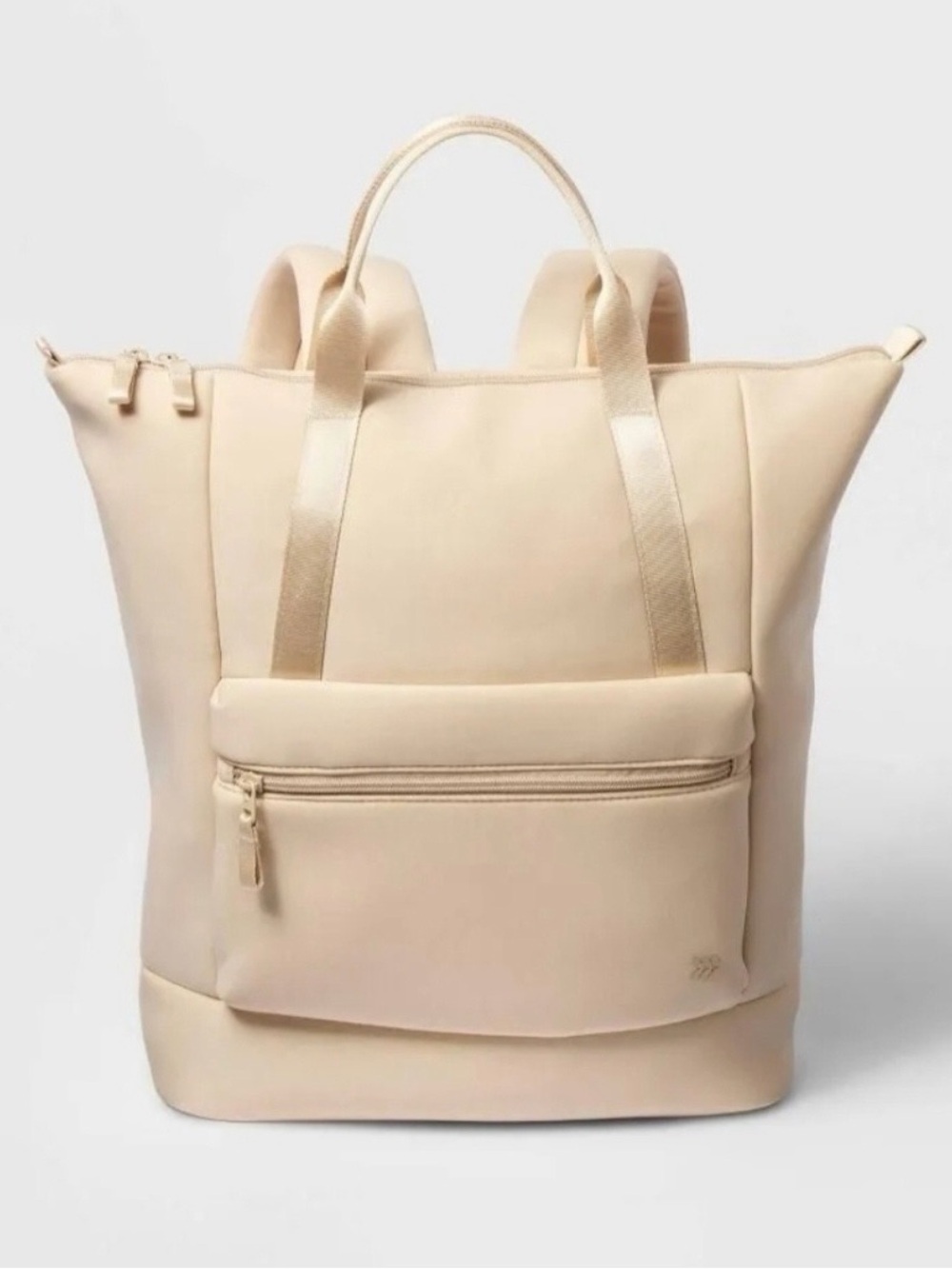 Neutral Cream Women's Backpack Tote - Brand: All In Motion
